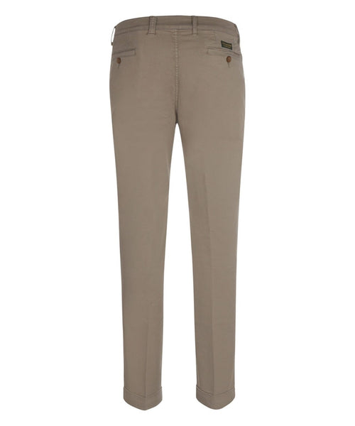 Boston Trousers Pleated and Turn-up | Brown