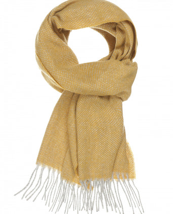 Scarf Wool 180x30 | Yellow