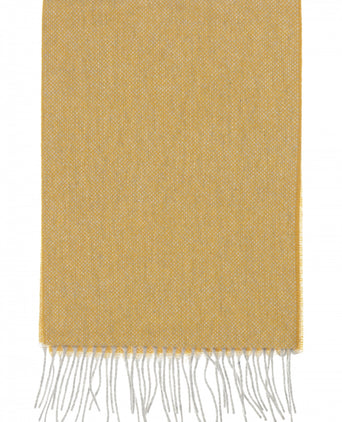 Scarf Wool 180x30 | Yellow