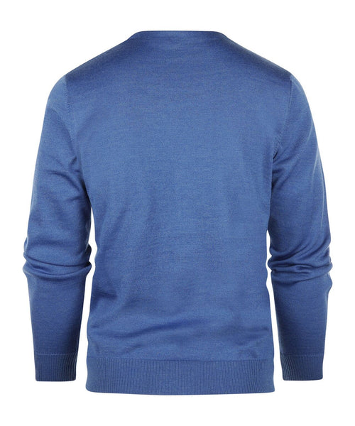 Maerz Klassiek Knoop Vest | Blauw