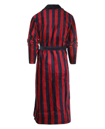 Dressing gown velour | blue