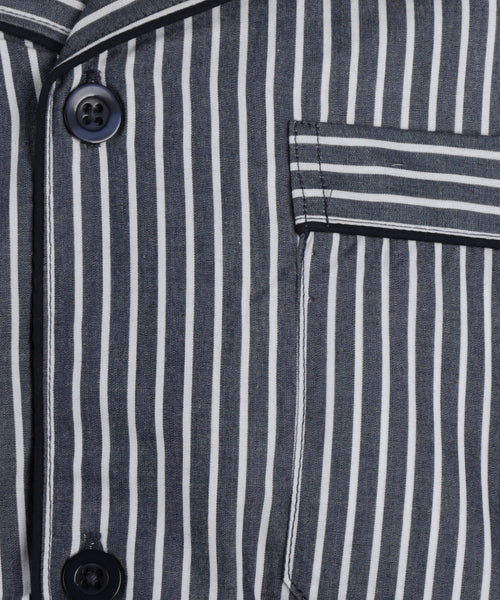 Pyjama set classic striped | Blue