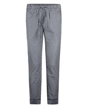 Pyjama set klassiek gestreept | Blauw