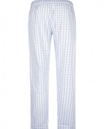 Pyjamabroek lang katoen | Blauw
