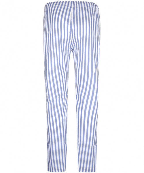Long cotton pajama pants | Blue