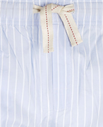 Pyjamabroek lang katoen | Blauw