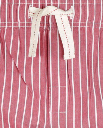 Pyjamabroek lang katoen | Rood