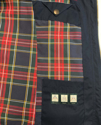 Renfield Mid-length Coat | Navy Blue