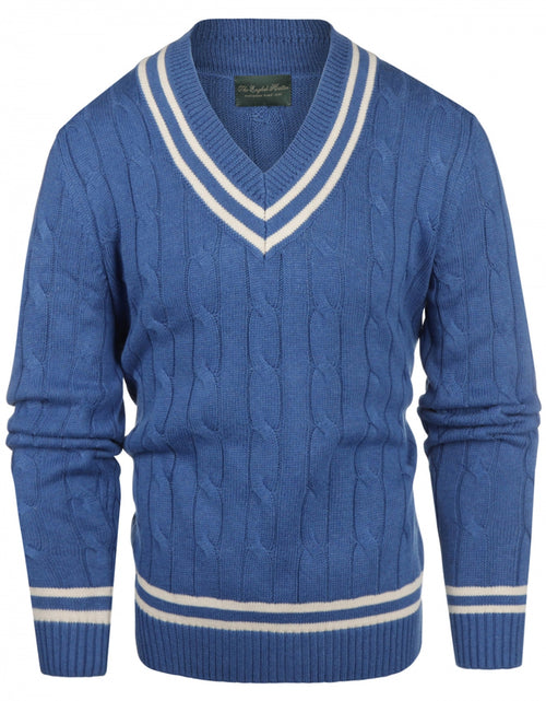 Cricket Pullover v-neck | Blue