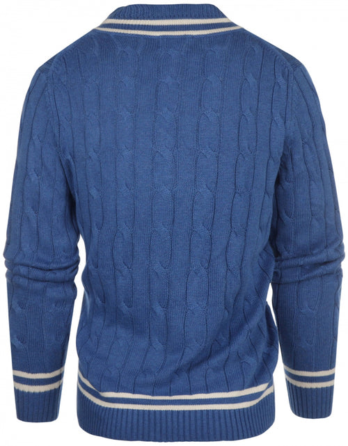 Cricket Pullover v-neck | Blue