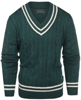 Cricket Pullover v-neck | Green