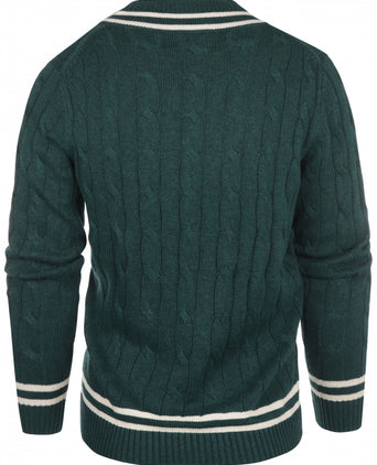 Cricket Pullover v-neck | Green