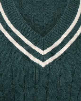 Cricket Pullover v-neck | Green