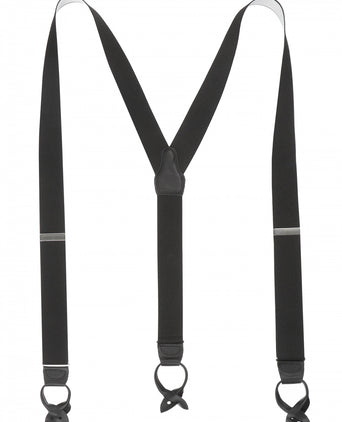 Braces with straps | Black