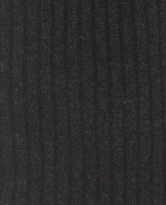 Rib Scarf Merino Wool Mix 165X16 | Anthracite Grey
