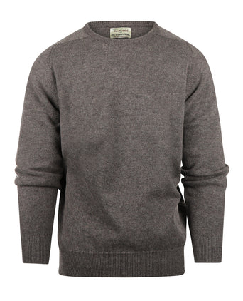 William Lockie Round Neck Lambswool *Sale* | Birch