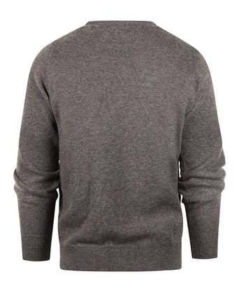 William Lockie Round Neck Lambswool *Sale* | Birch