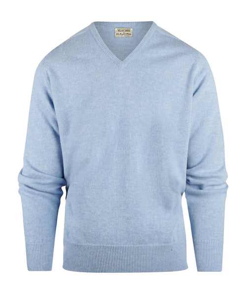 Pullover v-neck lambswool *Sale* | Glacier