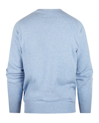 Pullover v-neck lambswool *Sale* | Glacier