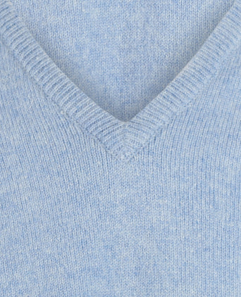 Pullover v-neck lambswool *Sale* | Glacier