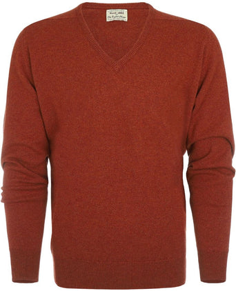 Pullover v-neck lambswool *Sale* | Tiger