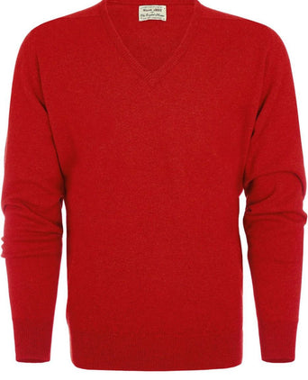 Pullover v-neck lambswool *Sale* | Chianti