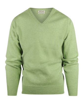 Pullover v-neck lambswool *Sale* | Foliage