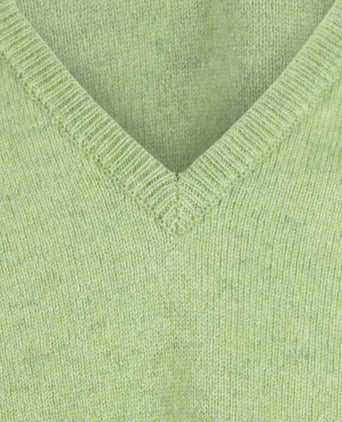 Pullover v-hals lamswol *Sale* | Foliage