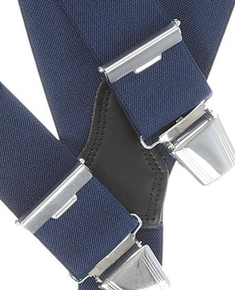 Elastische bretels met clips | Blauw