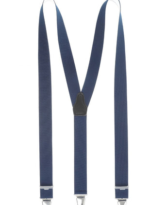 Elastische bretels met clips | Blauw