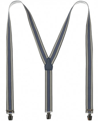 Design suspenders with clips | Blue