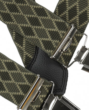 Design bretels met clips | Groen