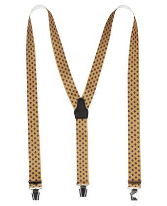 Design bretels met clips | Geel