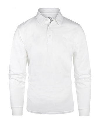 Polo Long Sleeve | White