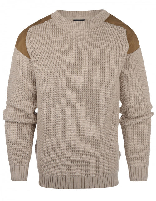 Volmar round neck sweater | Brown