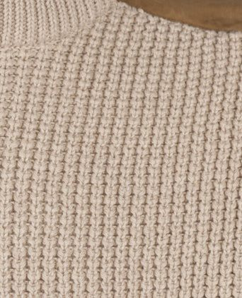 Volmar round neck sweater | Brown