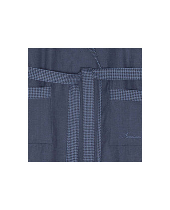 Dressing gown Reversible | Blue