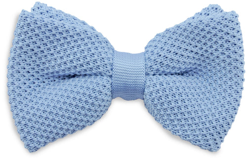 Bow tie/suspender combination with clips and tabs | Blue