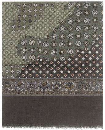 Scarf Wool 70X180 | Brown