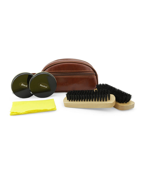 Complete Shoe Care Set | Brown