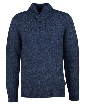Calder Half Zip Pullover | Blue