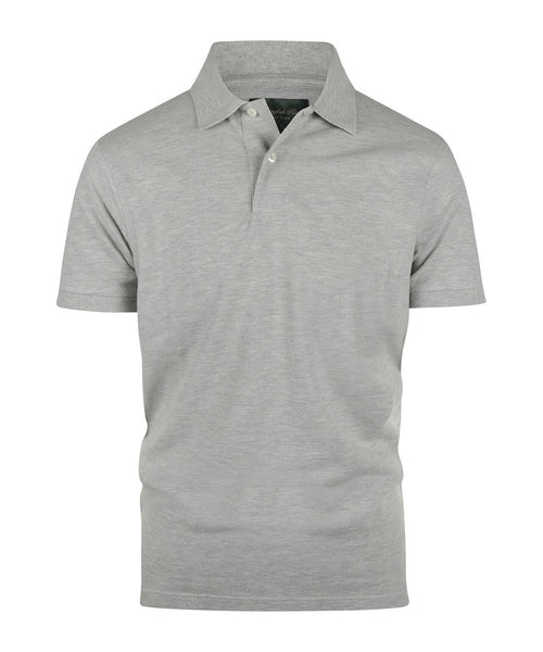 Polo pique short sleeve | Grey