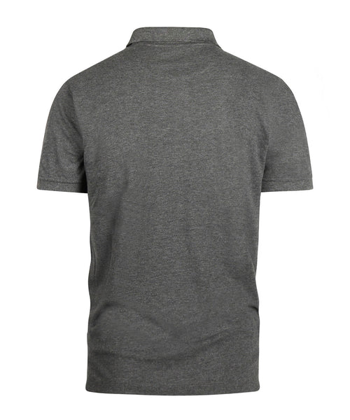Polo pique short sleeve | Anthracite Grey