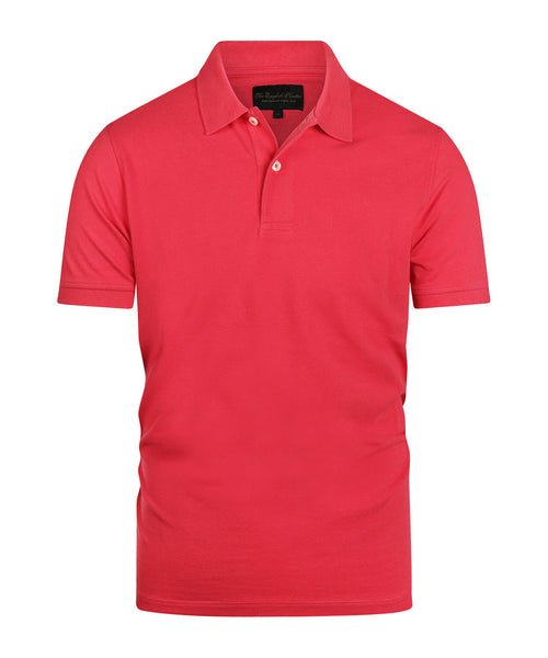 Polo pique short sleeve | Red