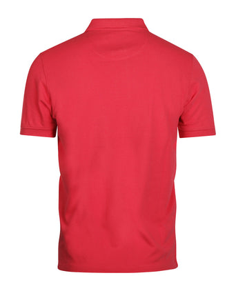 Polo piqué korte mouw | Rood