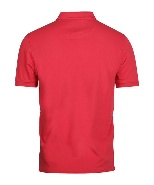 Polo pique short sleeve | Red