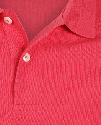 Polo piqué korte mouw | Rood