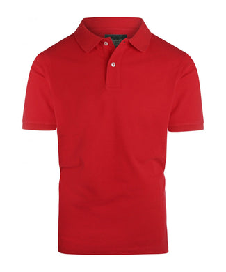Polo pique short sleeve | Red Polo pique short sleeve | Red
