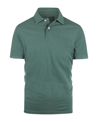 Polo piqué korte mouw | Groen