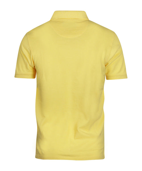 Polo pique short sleeve | Yellow